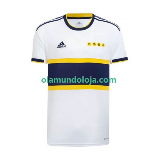 Camisola CA Boca Juniors Homem Equipamento Segundo 2022-2023 Manga Curta